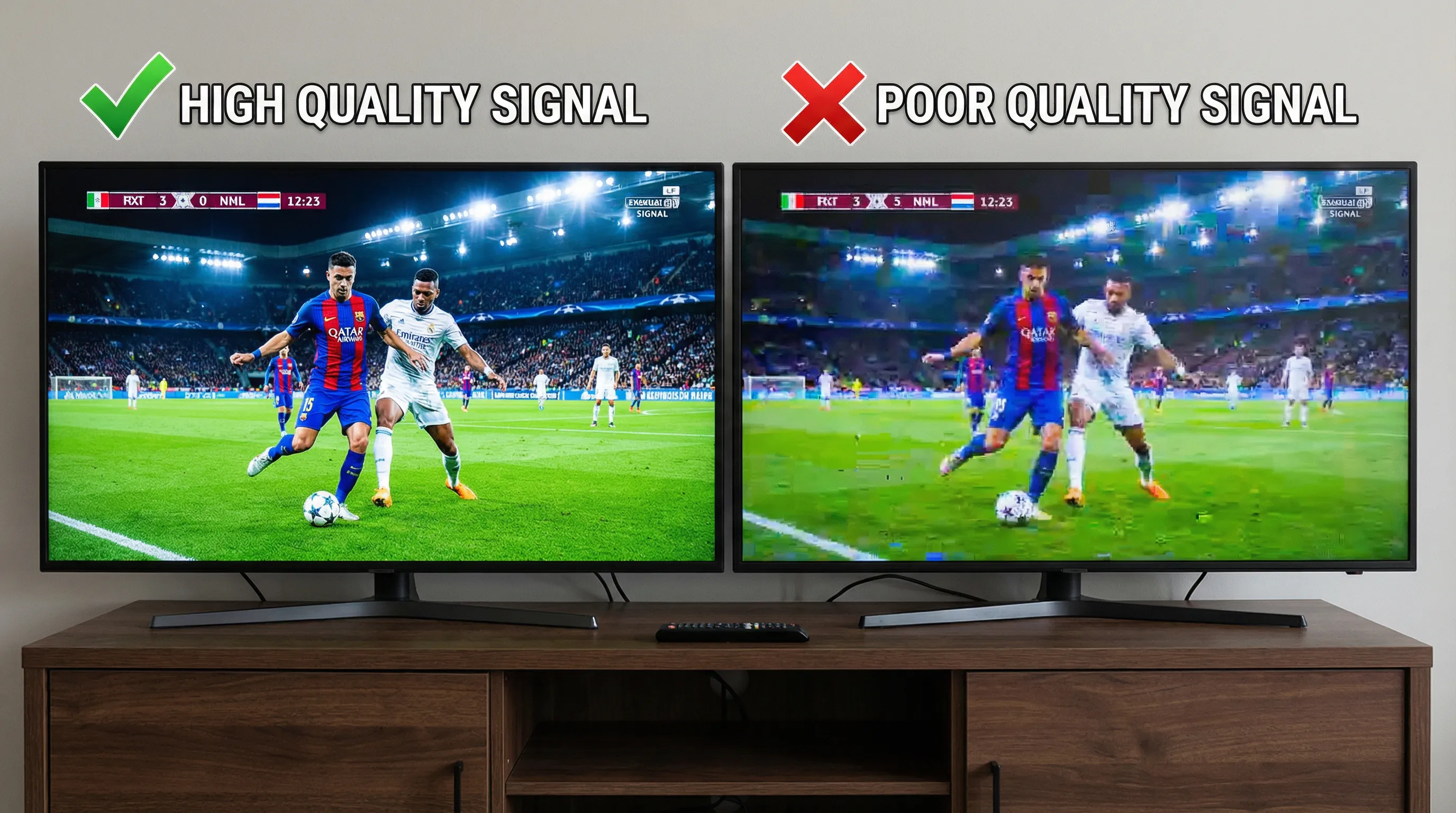 Signal Quality Comparison